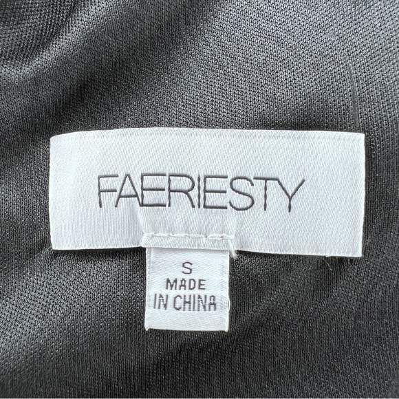 Black Sequin Long Sleeve Formal Dress Fit And Flare Small Event Prom Mesh - Picture 11 of 13